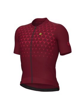 Alé Cycling Alé Cycling Koszulka rowerowa R-EV1 Quick Czerwony Fitted Fit