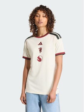 adidas adidas Koszulka techniczna 172084 Beżowy Regular Fit