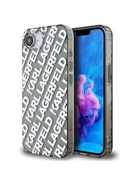 KARL LAGERFELD KARL LAGERFELD Etui na telefon Apple iPhone 16e Srebrny