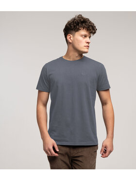 Lee Cooper Lee Cooper T-Shirt OBUTCH 0875 Niebieski Regular Fit