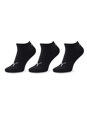 Puma Puma Zestaw 3 par niskich skarpet unisex 907374 02 Czarny