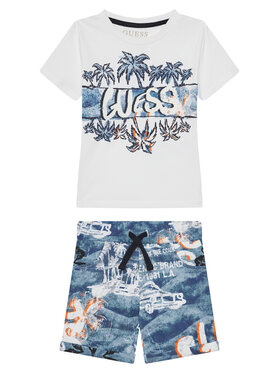 Guess Guess Súprava Tričko a šortky N5GG13 K8HM4 Modrá Regular Fit