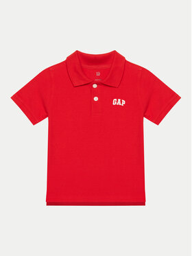 Gap Gap Поло 572587 Червоний Regular Fit