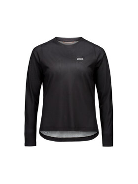 POC POC Koszulka rowerowa W's Motion Air L/S Jersey Czarny Regular Fit