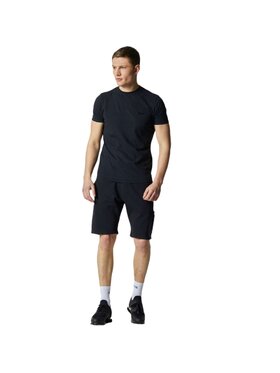 Police Police Szorty materiałowe mens jog shorts rust Czarny Classic Fit
