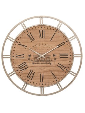 MIAhome MIAhome Zegar wiszący Botanic 70 cm Złoty