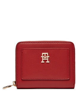 Tommy Hilfiger Tommy Hilfiger Portofel Mare de Damă Distinct Med Za AW0AW16722 Roșu
