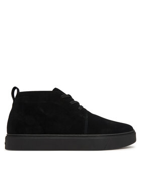 Calvin Klein Calvin Klein Зимни обувки Hybrid Clean Mid Lace Up Su HM0HM02254 Черен