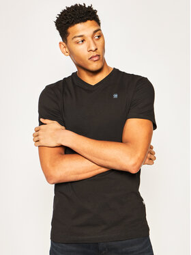 G-Star Raw G-Star Raw T-Shirt Base-S D16412-336-6484 Μαύρο Regular Fit