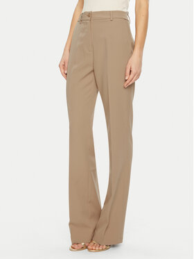 Guess Guess Medžiaginės kelnės W4YB30 WFWX2 Ruda Regular Fit