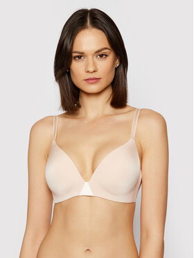 Chantelle Chantelle Безшовний бюстгальтер Absolute Invisible Ohne Bugel C15G80 Бежевий