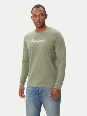 Pepe Jeans Pepe Jeans Тениска с дълъг ръкав Eggo Long N PM5010135 Каки Regular Fit