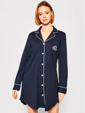 Lauren Ralph Lauren Lauren Ralph Lauren Koszula nocna I811950 Granatowy Regular Fit