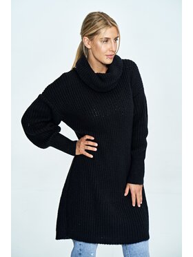 FIGL FIGL Sweter M890 Czarny Oversize