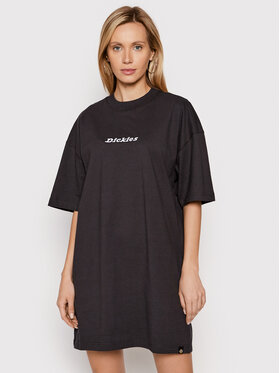 Dickies Dickies Každodenné šaty Loretto DK0A4XB8BLK Čierna Relaxed Fit