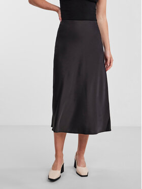 YAS YAS Φούστα σε γραμμή Α Pella 26030737 Μαύρο Regular Fit