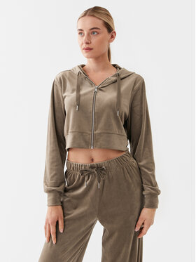 ONLY ONLY Sweatshirt 15302591 Beige Cropped Fit