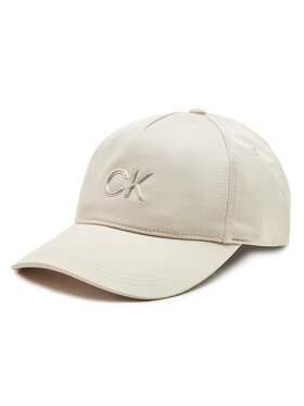 Calvin Klein Calvin Klein Czapka z daszkiem K60K609712 Beżowy