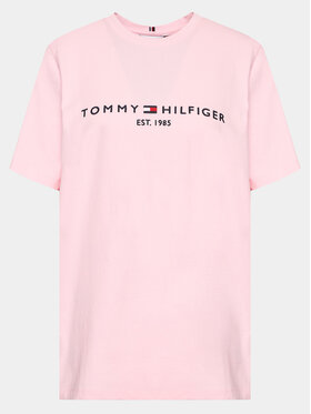 Tommy Hilfiger Curve Tommy Hilfiger Curve Тишърт WW0WW29738 Розов Regular Fit