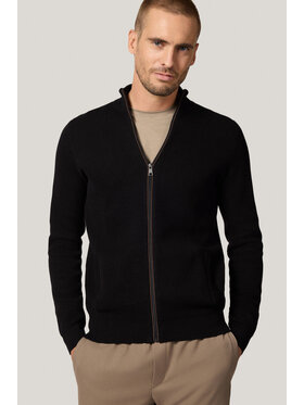 Próchnik Próchnik Kardigan PM14 SW073225000021 Czarny Regular Fit