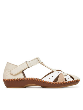 Rieker Rieker Sandalen M1655-61 Beige
