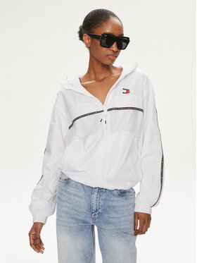 Tommy Jeans Tommy Jeans Giacca a vento Chicago DW0DW17753 Bianco Regular Fit