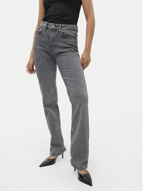 Vero Moda Jeans Hlače Tessa 10320583 Siva Straight Fit