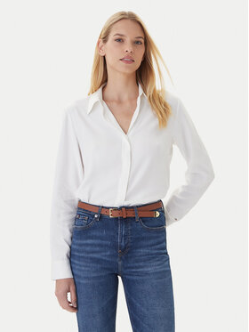 Tommy Hilfiger Tommy Hilfiger Πουκάμισο WW0WW46597 Εκρού Regular Fit