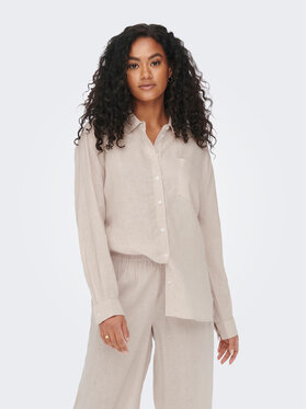 ONLY ONLY Camicia 15259585 Beige Regular Fit