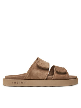 Inuikii Inuikii Šľapky Suede Double Band 50102-510 Béžová