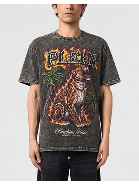 PHILIPP PLEIN PHILIPP PLEIN T-Shirt 32090 Černá Regular Fit