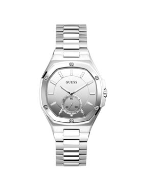 Guess Guess Hodinky GW0310L1 Strieborná
