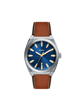 Fossil Fossil Ročna ura Everett FS6115 Rjava