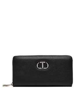 TWINSET TWINSET Velká dámská peněženka 242TB7015 Černá