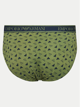 Emporio Armani Underwear Set Od 3 Para Muških Slip Gaća 112132 4F717 75436 Šarena