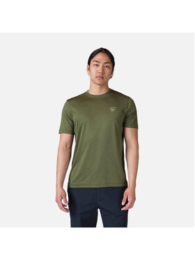 Rossignol Rossignol T-Shirt Slub Tee Zielony Regular Fit