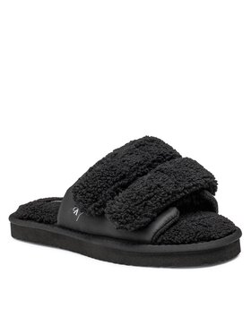 Calvin Klein Jeans Calvin Klein Jeans Тапочки Home Slide Velcro Sherarlng YW0YW00861 Чорний