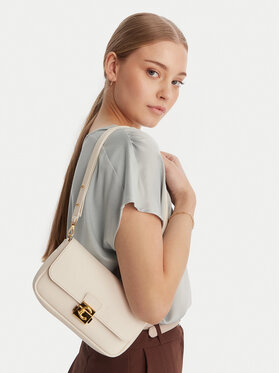 Coccinelle Coccinelle Handtasche U4K Coccinelle C-Me Lock E5 U4K 52 01 01 Écru