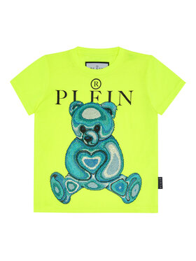 PHILIPP PLEIN PHILIPP PLEIN T-shirt 27787 Giallo Regular Fit