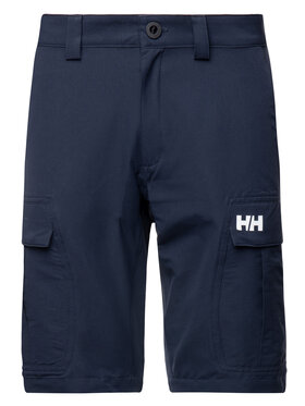 Helly Hansen Kratke Hlače Iz Tkanine Hh Qd Cargo 54154 Mornarsko Modra Regular Fit