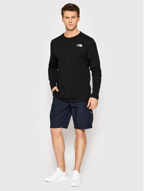 The North Face The North Face Longsleeve Easy Tee NF0A2TX1 Schwarz Regular Fit
