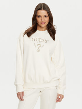 Guess Guess Світшот V5RQ12 KC3D2 Écru Regular Fit
