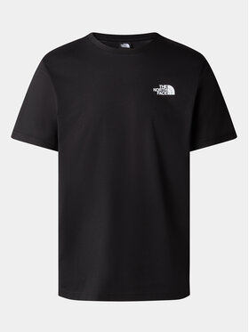 The North Face The North Face T-Shirt Redbox NF0A87NP Czarny Regular Fit