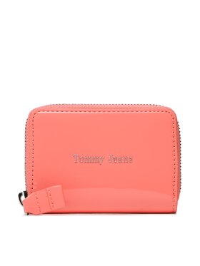Tommy Jeans Tommy Jeans Portofel Mic de Damă Tjw Must Small Za Patent AW0AW14974 Coral