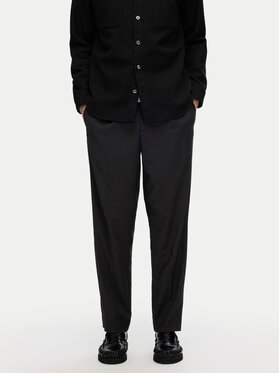 Selected Homme Selected Homme Spodnie materiałowe 16094358 Czarny Tapered Fit