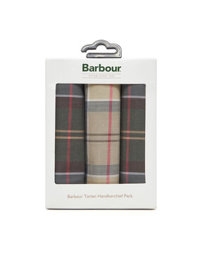 Barbour Barbour Zestaw 3 chusteczek MAC0010TA11 Zielony