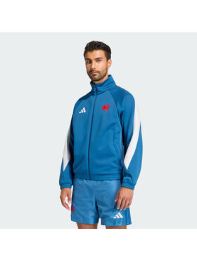 adidas adidas Wiatrówka 158858 Niebieski jasny Regular Fit
