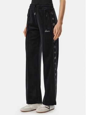 Guess Guess Спортивні штани V6BB10 K6303 Чорний Regular Fit