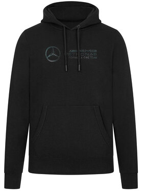 Mercedes AMG Petronas F1 Mercedes AMG Petronas F1 Bluza Team Stealth Logo Czarny Regular Fit