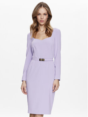 Pinko Pinko Koktejlové šaty Mendosa 100559 7624 Fialová Regular Fit